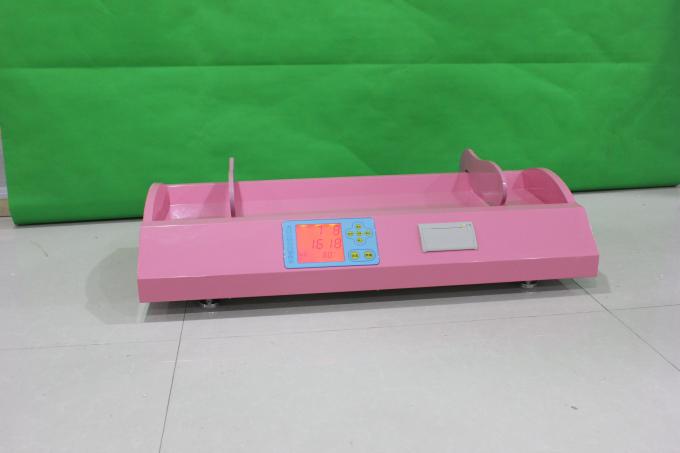 DHM - échelle de poids de taille de 3001B UltrasonicBaby avec la couleur de rose d'affichage d'affichage à cristaux liquides