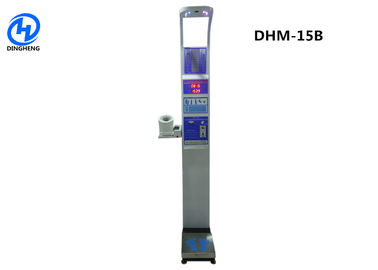 Mètre de tension artérielle de DHM-15B avec l'échelle numérique de poids corporel d'échelle de santé de taille et de poids de machine de pièce de monnaie