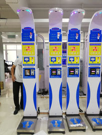 Coin Vending Body Mass Index Machine , Ulstasonic Weighing Scale With Bmi Calculator