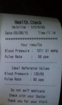 Medical Automatic Bp Machine / Portable Blood Pressure Monitor Machine